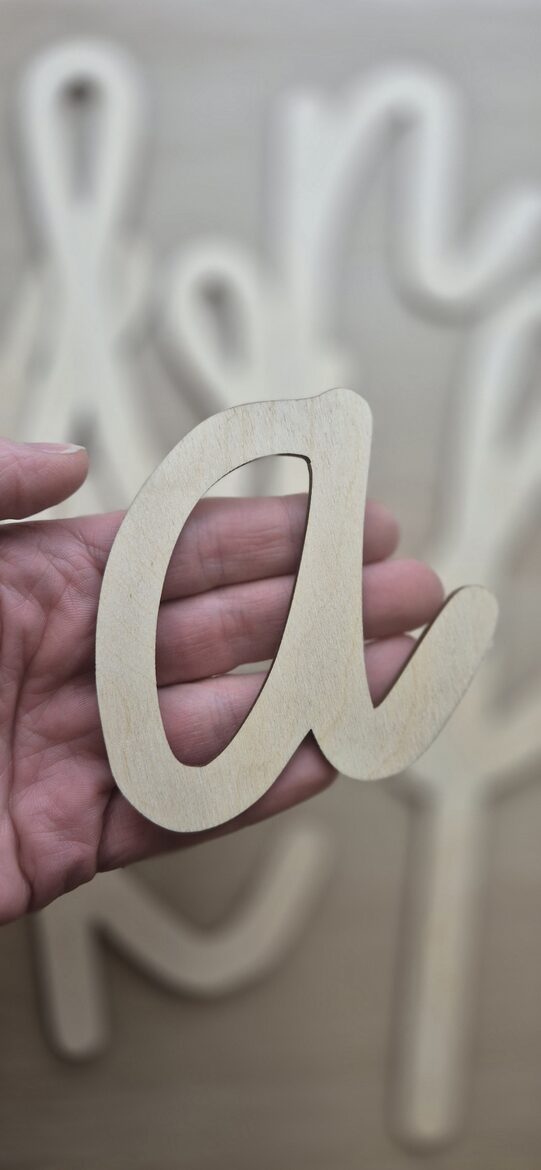 Mazo rakstīto burtu trafareti