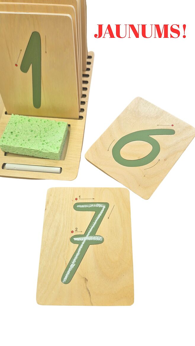 Cipari rakstībai ar krītu