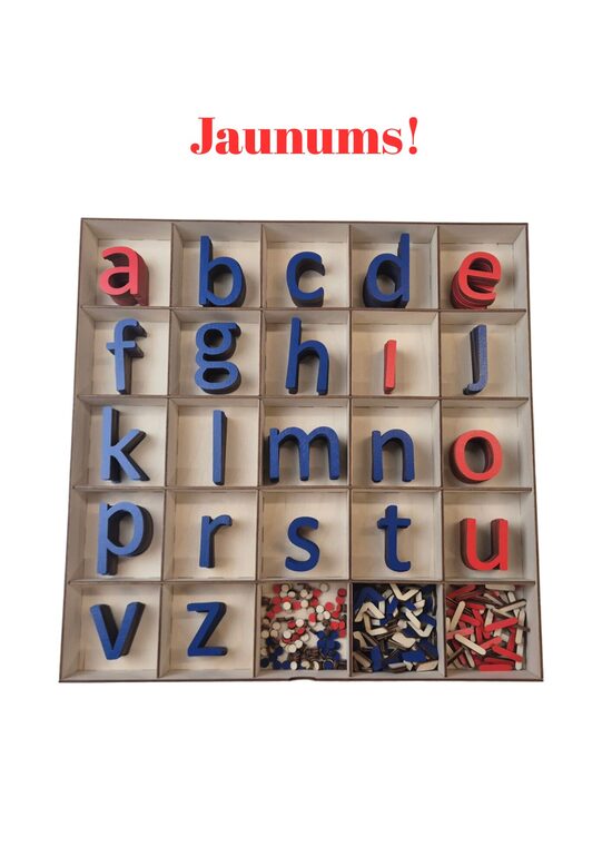 Mazo drukāto  burtu kaste